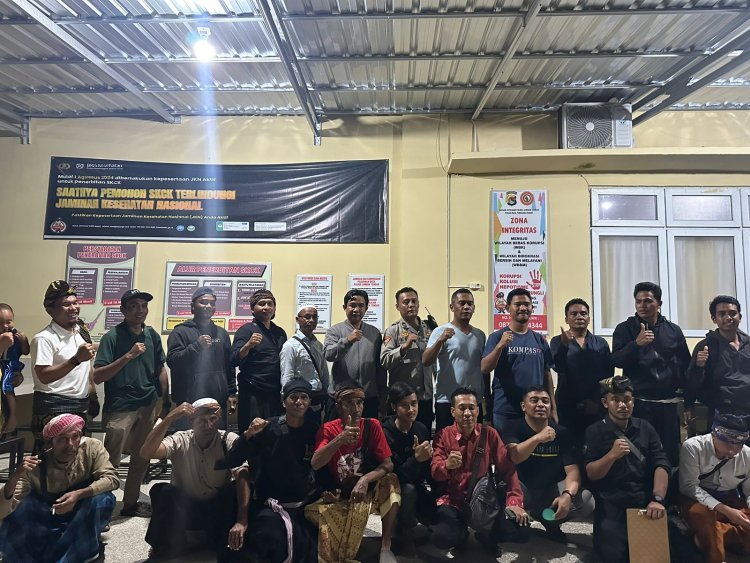 Polres Loteng Mediasi Insiden Keributan Peresean Di Praya