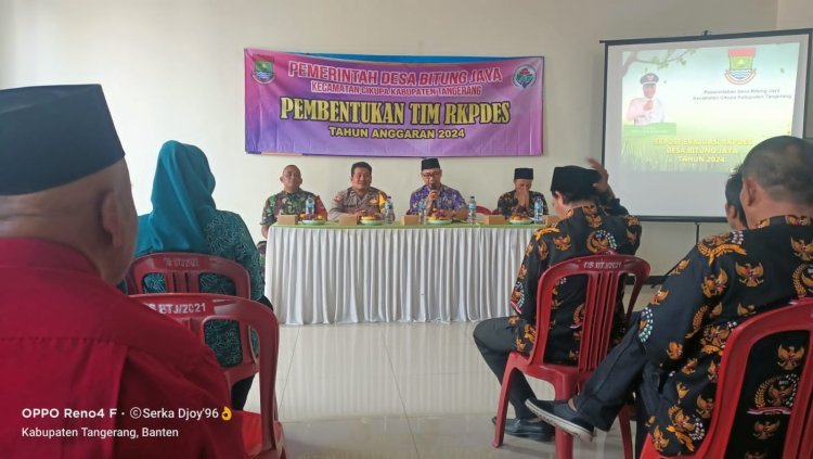 Aipda Tri Iskandar: Menyokong Musrenbangdes 2025 untuk Desa Bitung Jaya