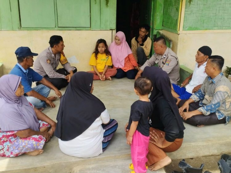 Polsek Serbelawan Gelar Patroli Dialogis Menjelang Pilkada 2024 di Simalungun, Upaya Antisipasi Kejahatan dan Jaga Kamtibmas