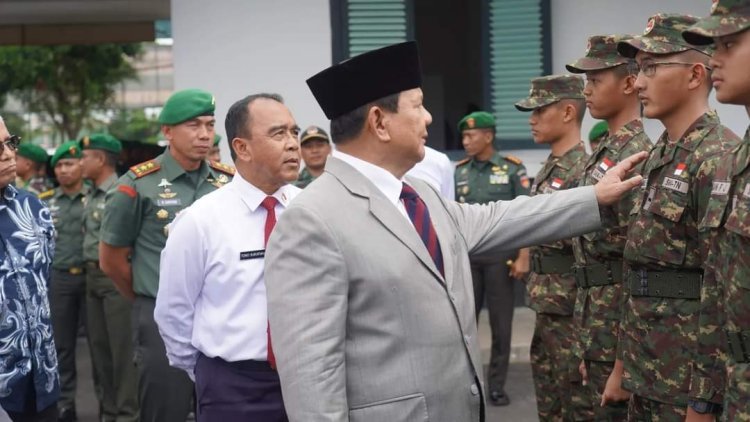 Pangdam IV/Diponegoro Dampingi Menteri Pertahanan RI Kunjungi Dodik Bela Negara Rindam IV/Diponegoro