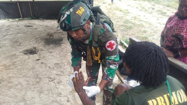 Habema Treatment Helped First Aid For Akonobak Residents