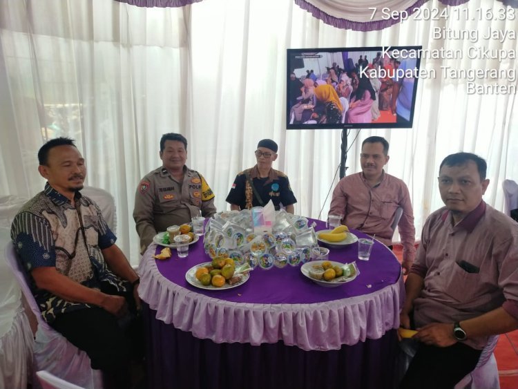 Aipda Tri Iskandar Sambangi Ketua RT Bitung Jaya, Kapolsek Cikupa: Sinergi Polri dan Warga