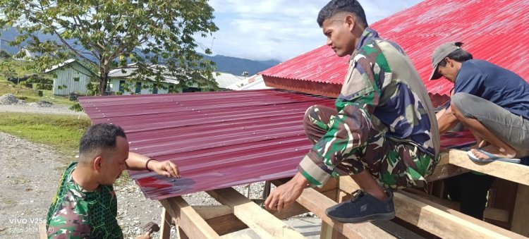 Melalui Gotong Royong, Pos Elelim Perkuat Rasa Kekeluargaan dan Kebersamaan