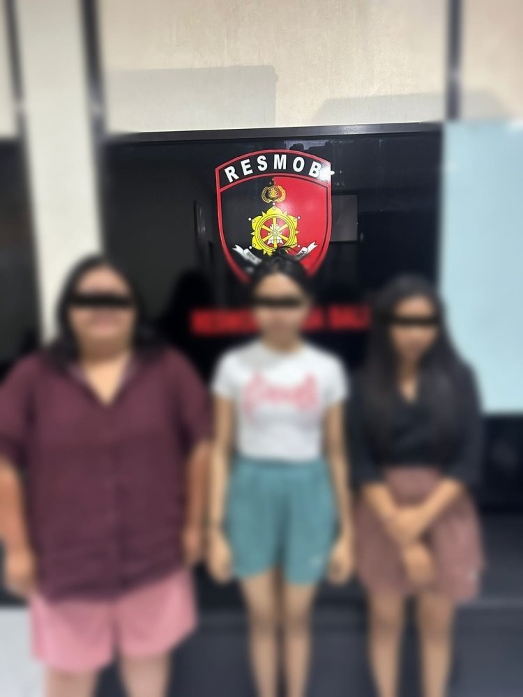 3 Orang Wanita Diamankan Polda Bali Hasil Gerebek Flame Spa