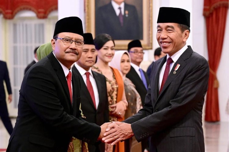 Presiden Jokowi Lantik Saifullah Yusuf Sebagai Mensos dan Eddy Hartono sebagai Kepala BNPT