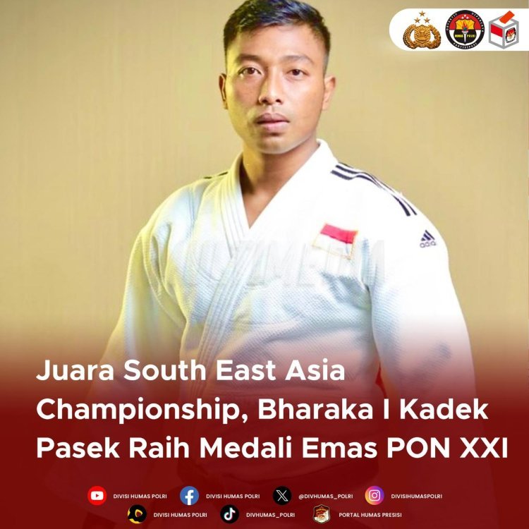 Personel Brimob Raih Medali Emas di PON XXI Aceh-Sumut 2024