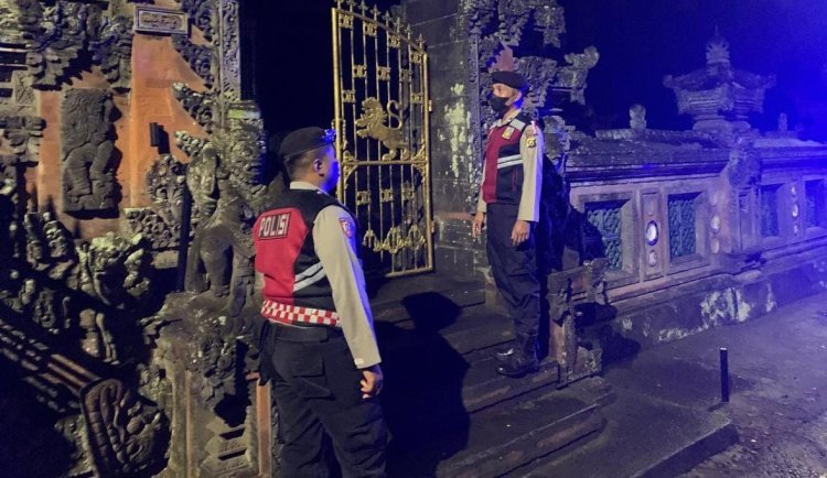 Amankan Pemilukada 2024, Sat Samapta Polres Bangli Gencarkan Patroli Blue Light di Malam Hari