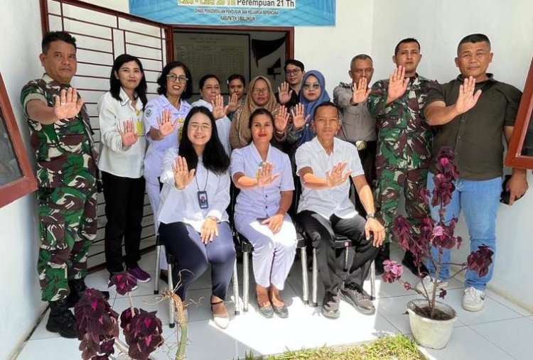 Polres Simalungun Perkuat Sinergitas TNI-Polri, Hadiri Rapat Mini Loka Karya Penurunan Angka Stunting di Kecamatan Tapian Dolok