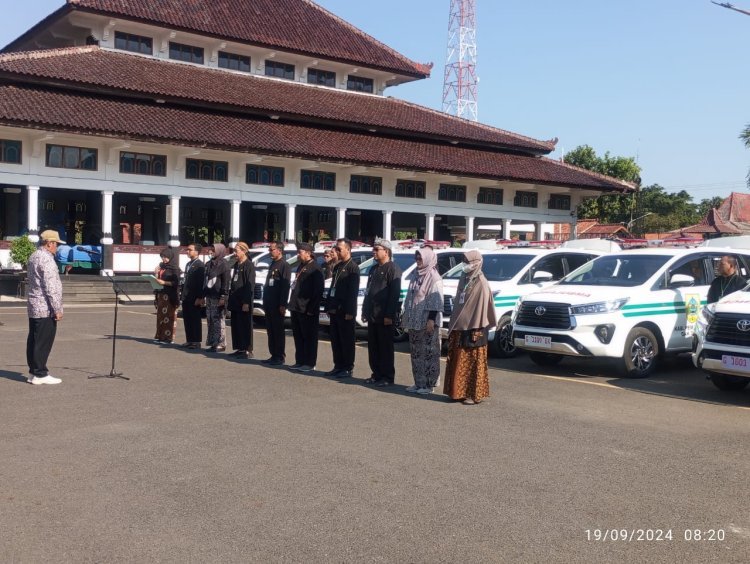Bupati Mansur: Bantuan Ambulans Untuk Puskesmas, Bukti Pemda Meningkatkan Akses Masyarakat Untuk Mendapatkan Fasilitas kesehatan Berkualitas
