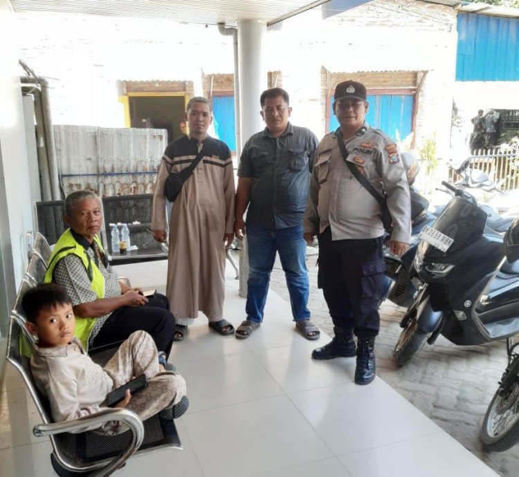 Polsek Perdagangan Gelar Patroli Kamtibmas untuk Pemilu 2024, Warga Dihimbau Waspada Hoaks dan Narkoba