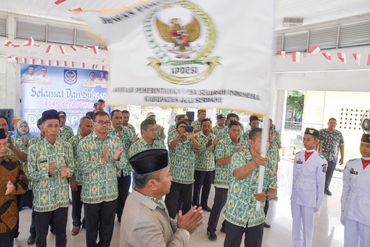 Pelantikan APDESI Deli Serdang: Asri Ludin Tambunan Jadi Ketua Dewan Pakar, Siap Beri Masukan Strategis