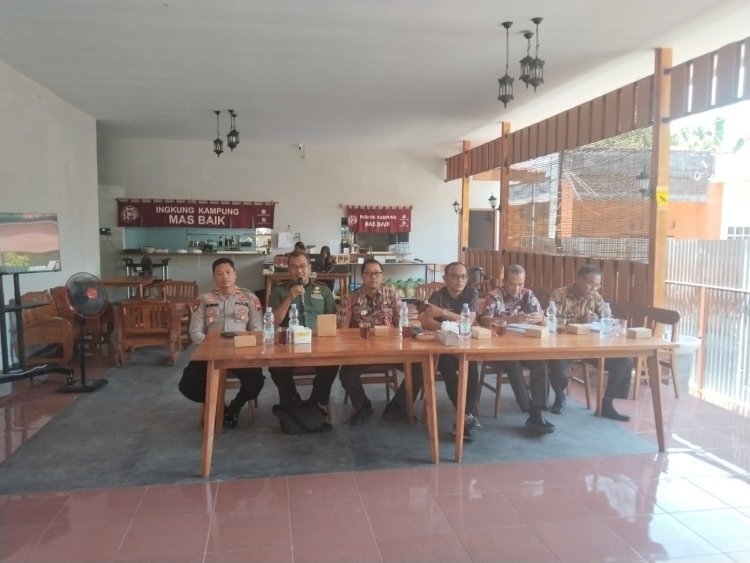 Dalam Rakor Bayan Kaling, Danramil Karangmalang Siap Memberikan Dukungan dan Arahan
