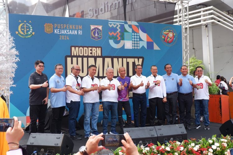 Kejaksaan Agung Gelar Pameran Kinerja dan Talkshow OM JAK Menjawab Bahas Pencegahan Judi Online