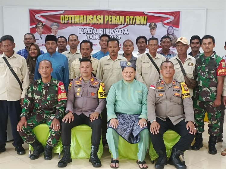 Ini Pesan Kapolsek Bintan Timur dalam Peningkatan Pemilih pada Pilkada Tahun 2024