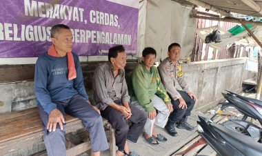 Polsek Cikupa Gelar Sambang Bersama Ojek Pangkalan di Desa Sukanagara