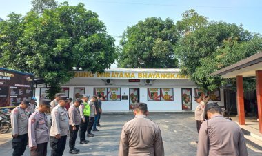 Apel Pagi Personil Polsek Cikupa: Kedisiplinan dan Kesiapsiagaan Terjaga