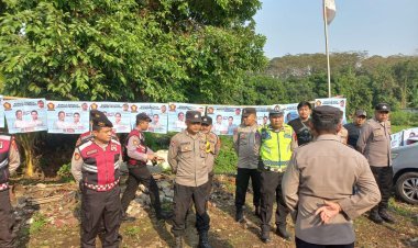 Apel Pengamanan untuk Kegiatan Jalan Sehat Bersama Cagub dan Cawagub di Cikupa