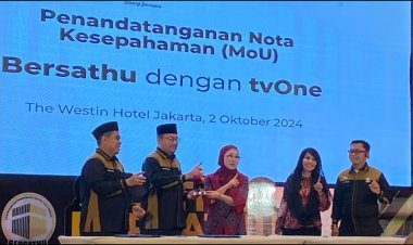 Tingkatkan Layanan dan Edukasi Travel Haji Umrah, Bersathu Teken MoU dengan TvOne