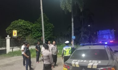 Polsek Cikupa Kanit Lantas Ipda Udi Muhdi Antisipasi Gangguan Kamtibmas melalui Patroli Rutin