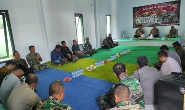 Tasyakuran HUT TNI ke-79 di Koramil 0825/17 Muncar
