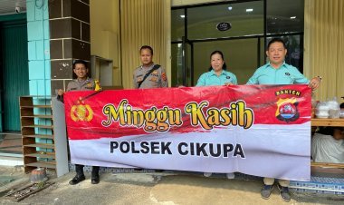 Minggu Kasih dan Pengamanan Ibadah Minggu di Cikupa Berjalan Aman dan Tertib