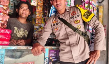 Silaturahmi di Warung Bhabinkamtibmas, Upaya Polsek Cikupa Jalin Hubungan Baik dengan Warga