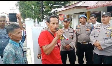 Masyarakat Desa Batu Sundung  minta  Kejari Paluta usut tuntas dugaan korupsi  PSR Paluta