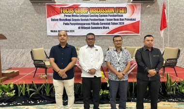 Polda Sumut Gelar FGD Cooling System Bersama Puluhan Wartawan