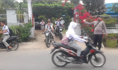 Kapolsek Perdagangan Jalin Sinergitas dengan PT. KINRA KEK Sei Mangkei, Jaga Kondusifitas Jelang Pilkada