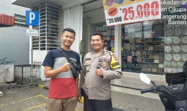 Polsek Cikupa Gelar Sambang di Desa Bitung Jaya untuk Perkuat Harkamtibmas