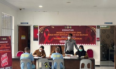 Rutan Batam Tingkatkan Kesadaran Kesehatan dengan Tes HIV dan Sifilis untuk Warga Binaan
