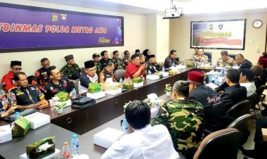 Dirbinmas Polda Metro Jaya Undang Pimpinan Ormas Bahas Cooling System dalam Rakor Harkamtib