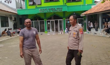 Polsek Cikupa Amankan Pentas Seni SMA Negeri 4 Kabupaten Tangerang