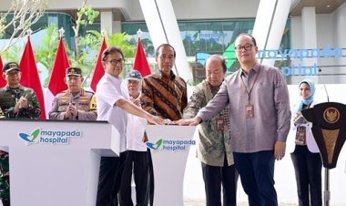 Panglima TNI Dampingi Presiden Jokowi Resmikan RS Mayapada di IKN