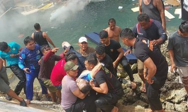 Awal Insiden Ledakan Speedboat Bela 72 yang Ditumpangi Paslon Gubernur Malut No. Urut 4 Benny Laos - Sabrin Sehe