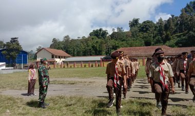 Babinsa Lencoh Turut Serta Bentuk Karakter Generasi Muda