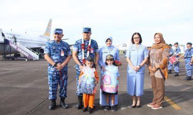 Pangkoops Udara I Meninjau Satuan TNI AU di Wilayah Medan