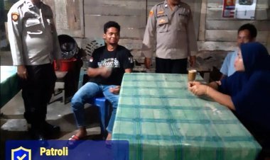 Polsek Bosar Maligas Tingkatkan Patroli Pengamanan Menjelang Pilkada 2024