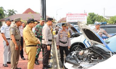 Polres Jepara Gelar Apel Pasukan Tanda Dimulainya Operasi Zebra Candi 2024 di Jepara