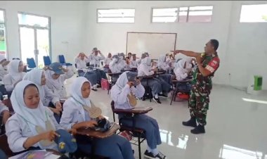 Babinsa Ngemplak Tekankan Pentingnya Cinta Tanah Air