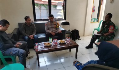 Koordinasi Pengamanan Maulid Nabi di Masjid Muhajirin Cikupa Berjalan Lancar