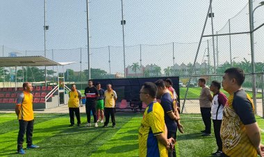 Apel Pagi Polsek Cikupa dan Olahraga Personil