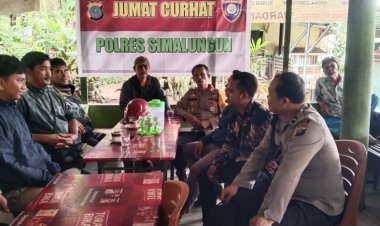 Polres Simalungun Gelar Jumat Curhat untuk Tingkatkan Sinergitas dengan Masyarakat