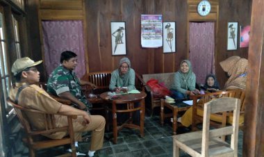 Sinergitas Babinsa Kedung Dowo Dan Aparat Desa Andong