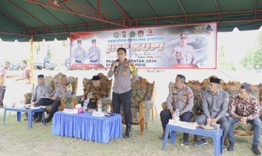 Jumat Curhat, Kapolres Pidie Ajak Masyarakat Kembang Tanjung Ciptakan Kamtibmas Kondusif Jelang Pilkada 2024