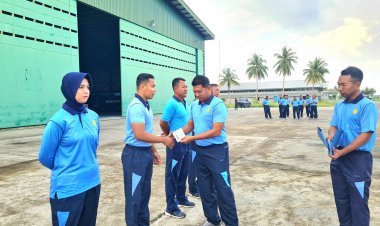 Lanud Raden Sadjad Berikan Penghargaan untuk Personel Berprestasi