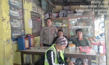 Program Bhabinkamtibmas: Polsek Cikupa Pererat Hubungan dengan Warga Bitung Jaya