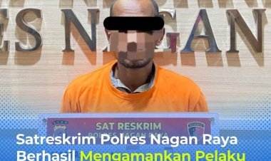 Satreskrim Polres Nagan Raya Tangkap Pelaku Pembakaran Alat Berat di PT WGU