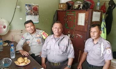 Bhabinkamtibmas Desa Pasir Gadung Laksanakan Kegiatan Sambang di PT. Juara Indonesia