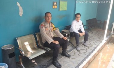 Kunjungan Bhabinkamtibmas Polsek Cikupa ke Kantor UP3 PLN Cikupa: Perkuat Silaturahmi dan Keamanan Masyarakat